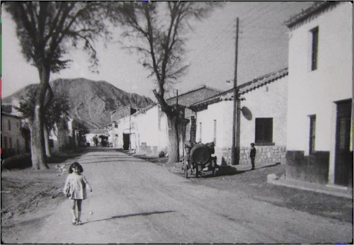 Carretera de Lorca a Caravaca a su paso por La Paca